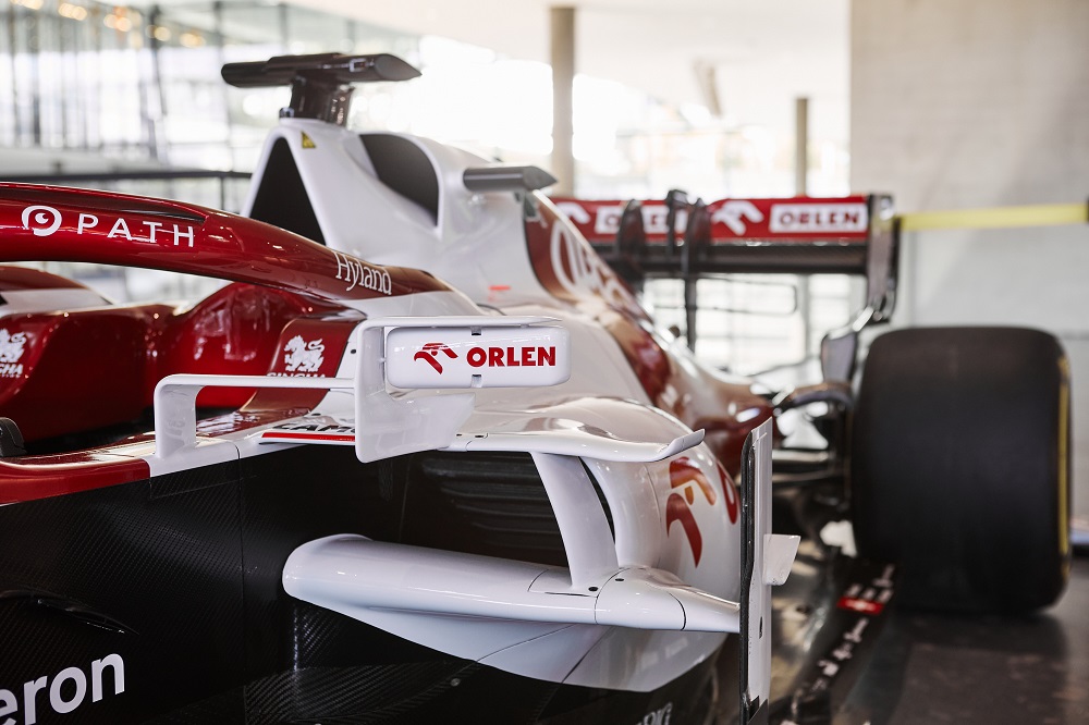 ORLEN Formel 1-Wagen